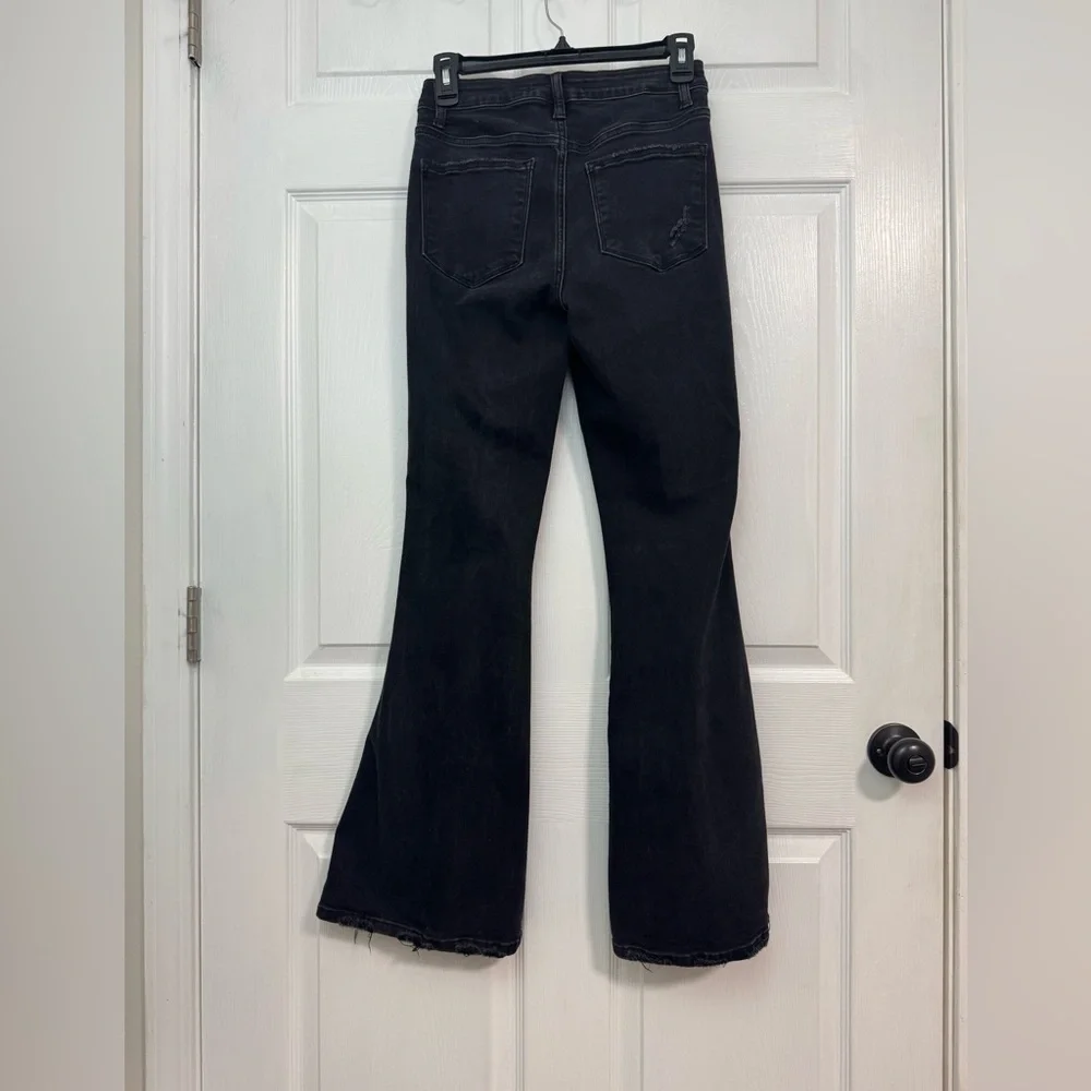 Flying Monkey Black Flare Jeans - Picture 2 of 4
